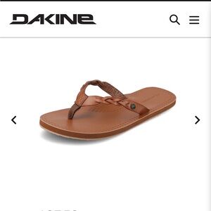 Dakine Tan Rorah Braided Flip-Flops